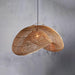 Rattan Wave Pendant Light-DWHOME