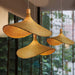 Rattan Weave Hat Pendant Light-DWHOME