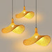 Rattan Weave Hat Pendant Light-DWHOME