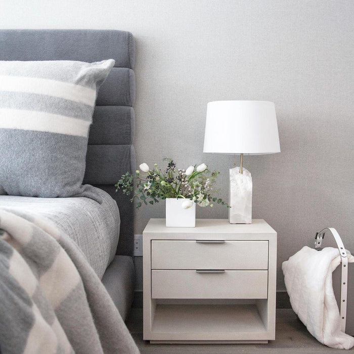 Raw Alabaster Table Lamp-DWHOME