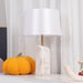 Raw Alabaster Table Lamp-DWHOME