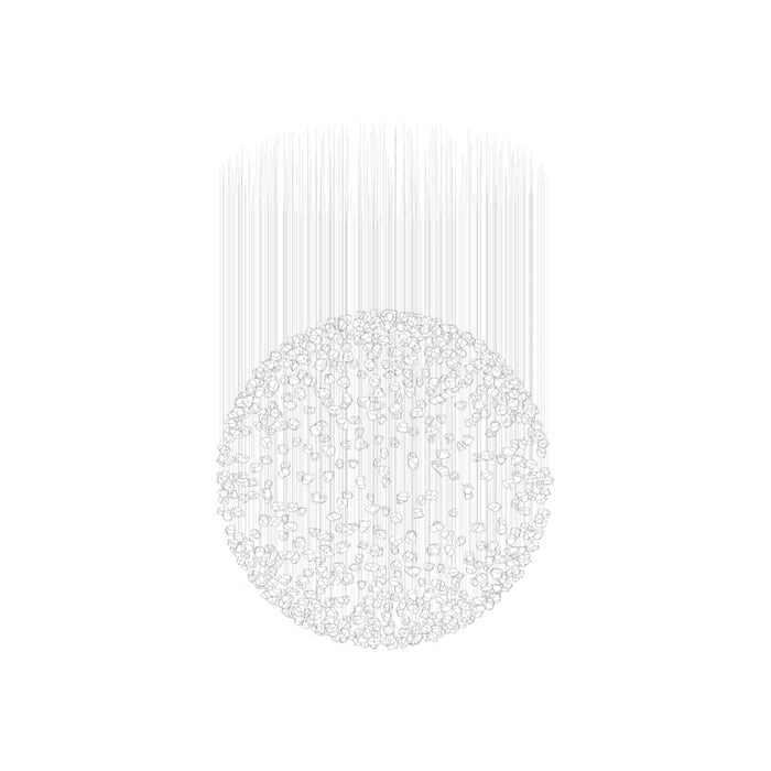 Raw Crystal Customize Chandelier - Vakkerlight