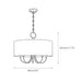 Raymond Drum Chandelier-DWHOME