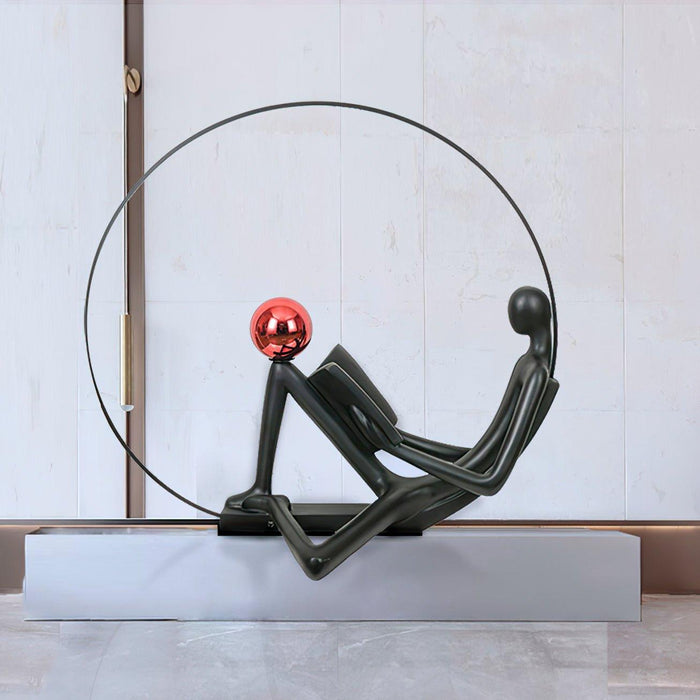 Reader Sculpture Floor Lamp - DWHOME