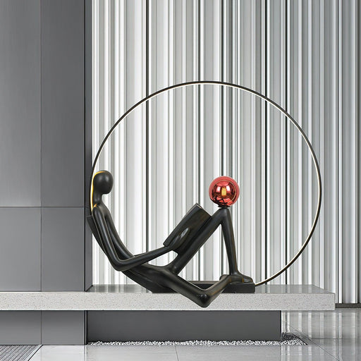 Reader Sculpture Floor Lamp - DWHOME