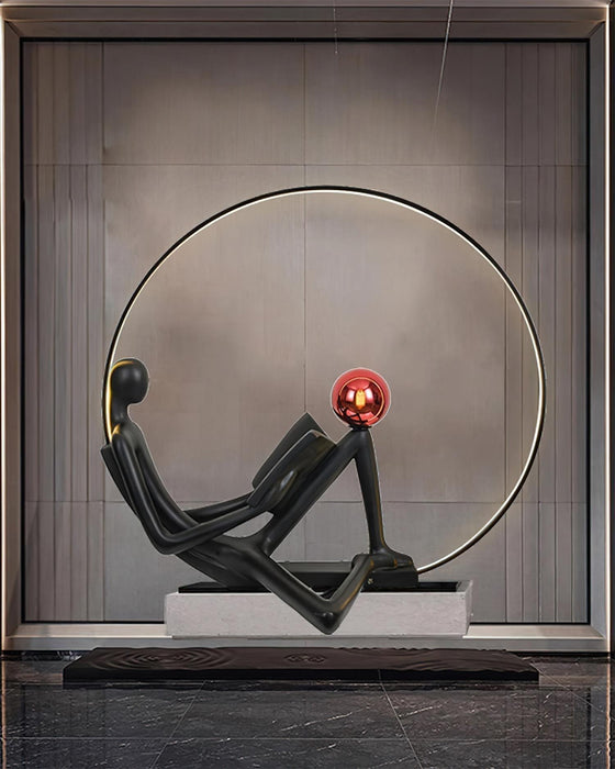 Reader Sculpture Floor Lamp - DWHOME