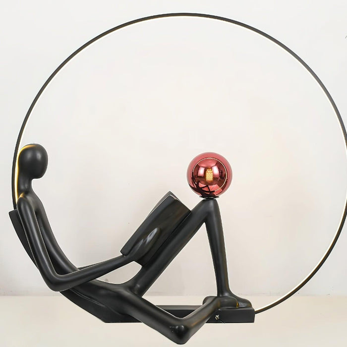 Reader Sculpture Floor Lamp - DWHOME