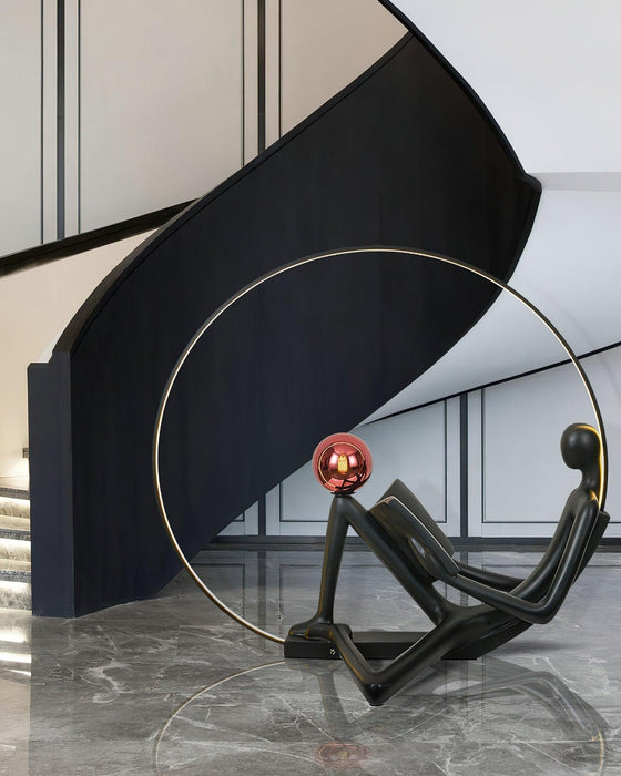 Reader Sculpture Floor Lamp - DWHOME