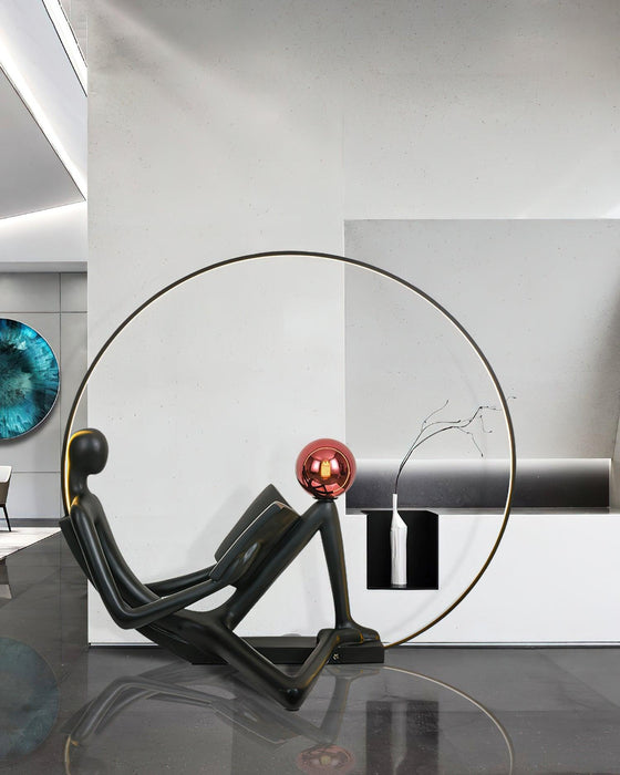 Reader Sculpture Floor Lamp - DWHOME
