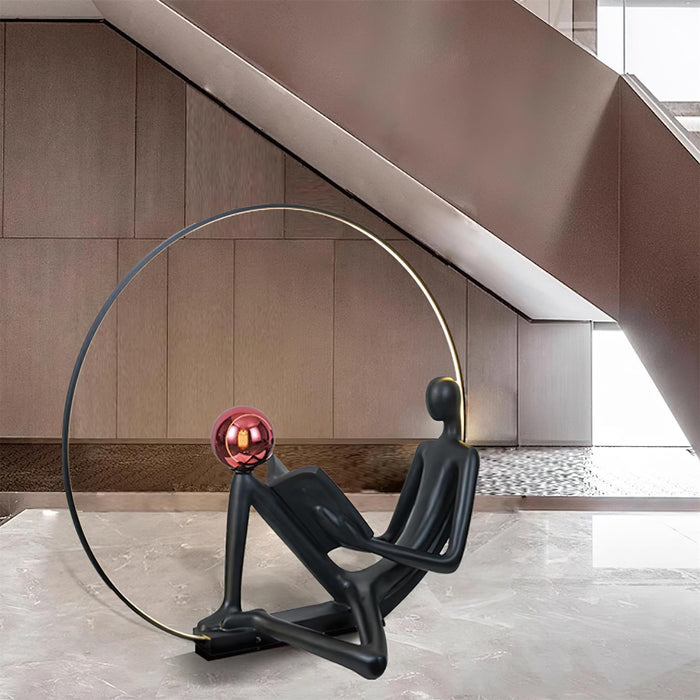 Reader Sculpture Floor Lamp - DWHOME