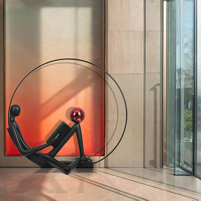 Reader Sculpture Floor Lamp - DWHOME