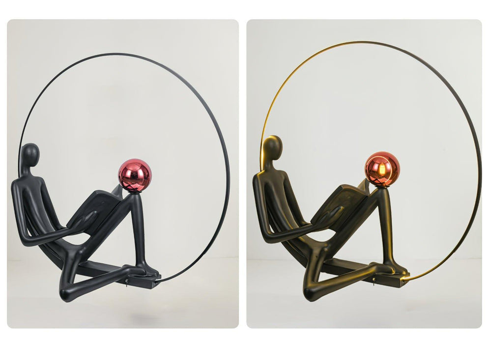 Reader Sculpture Floor Lamp - DWHOME