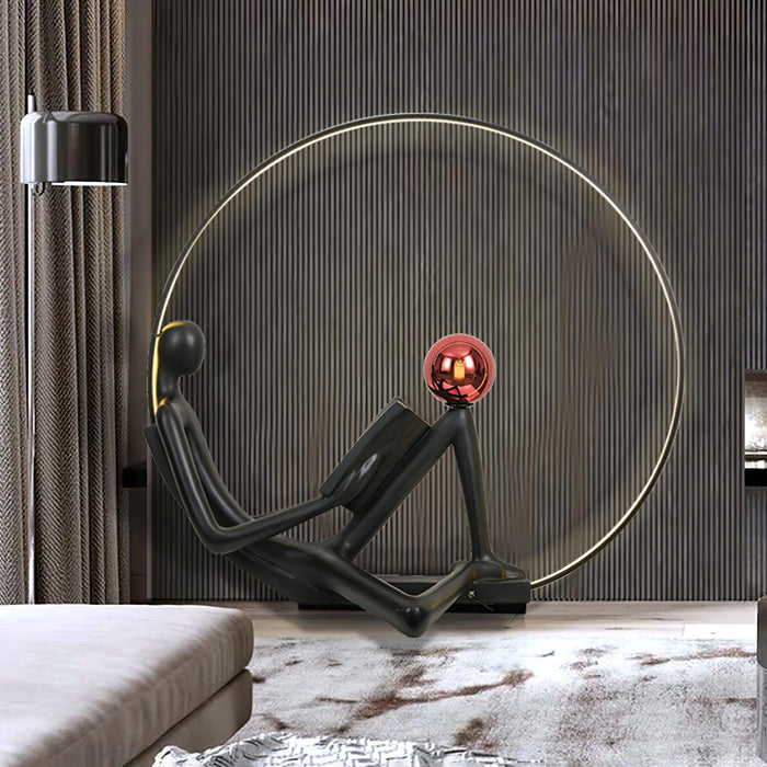 Reader Sculpture Floor Lamp - DWHOME