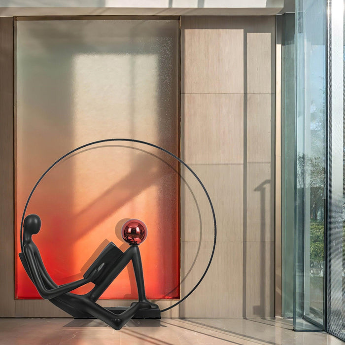 Reader Sculpture Floor Lamp - DWHOME