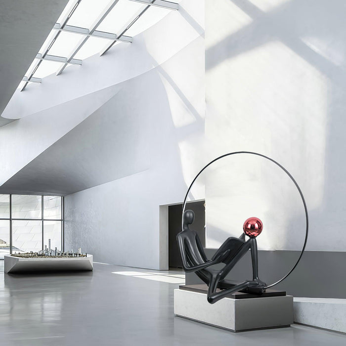 Reader Sculpture Floor Lamp - DWHOME