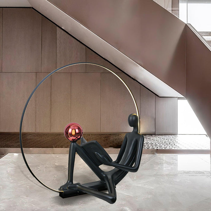 Reader Sculpture Floor Lamp - DWHOME