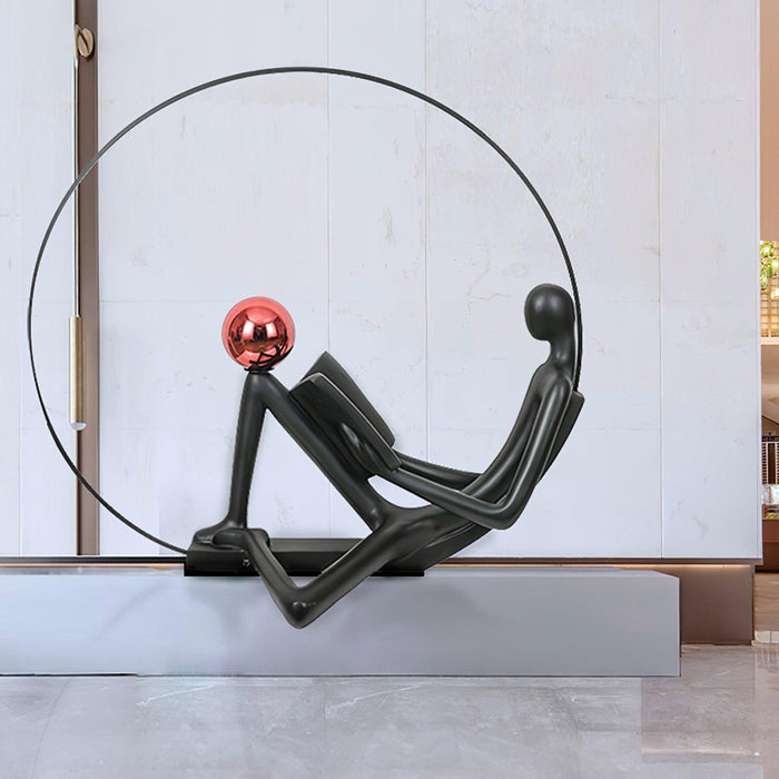 Reader Sculpture Floor Lamp - DWHOME