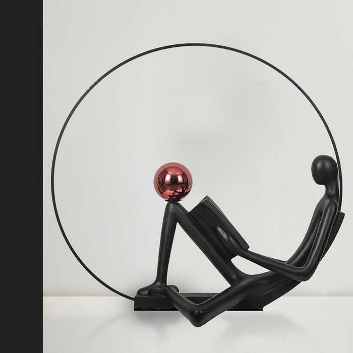 Reader Sculpture Floor Lamp - DWHOME