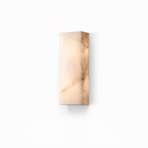 Rectangular Alabaster Wall Sconce-DWHOME