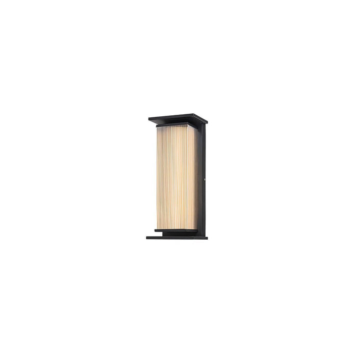 Rectangular Box Solar Outdoor Wall Lamp-DWHOME