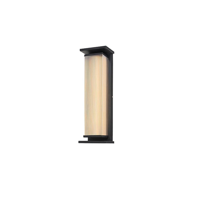 Rectangular Box Solar Outdoor Wall Lamp-DWHOME