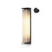 Rectangular Box Solar Outdoor Wall Lamp-DWHOME