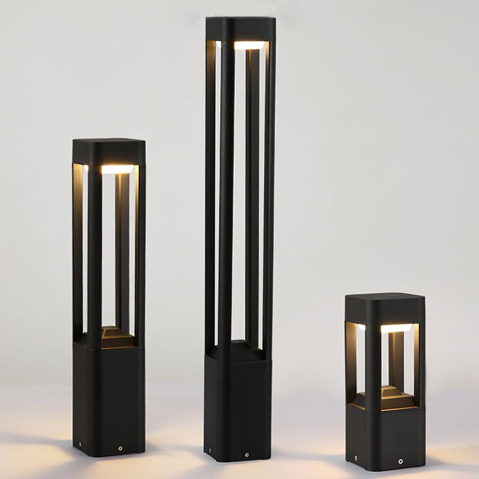 Rectangular Column Garden Outdoor Light-DWHOME