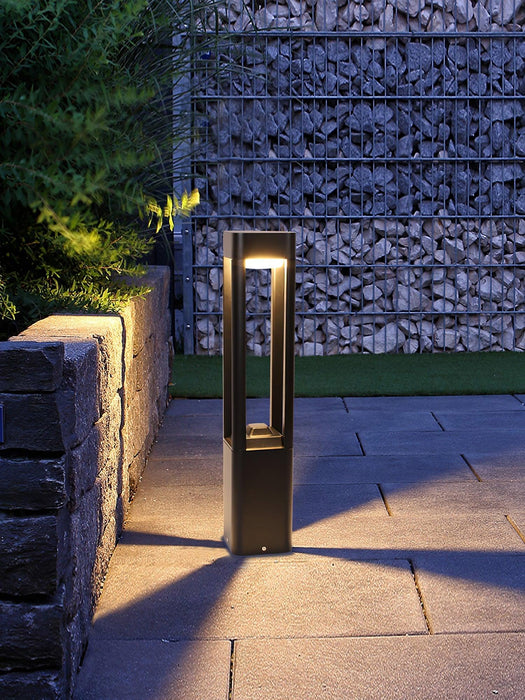 Rectangular Column Garden Outdoor Light-DWHOME