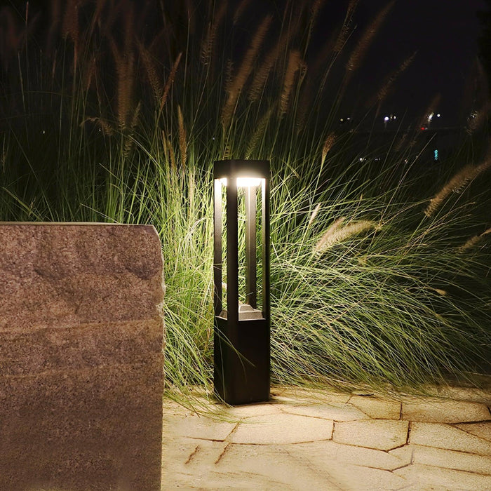 Rectangular Column Garden Outdoor Light-DWHOME