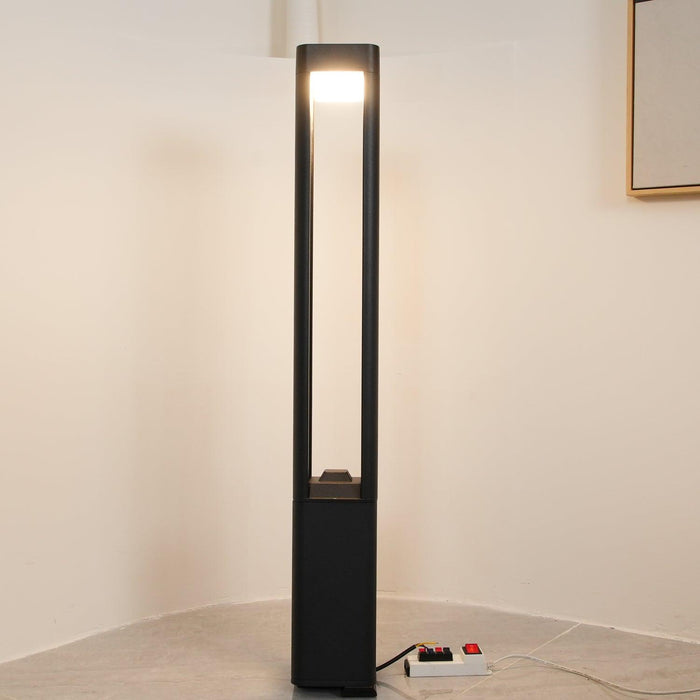 Rectangular Column Garden Outdoor Light-DWHOME