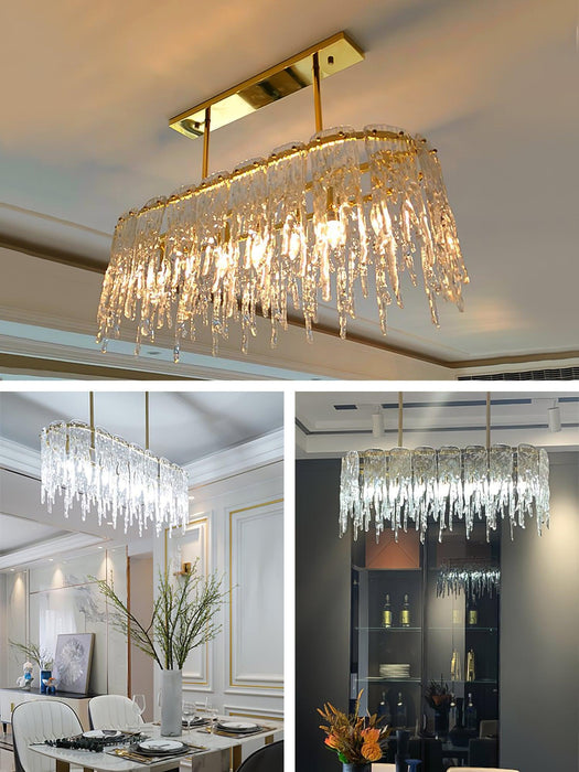 Chandelier Glaçon Rectangulaire - DWHOME