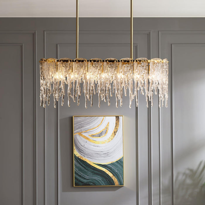 Chandelier Glaçon Rectangulaire - DWHOME