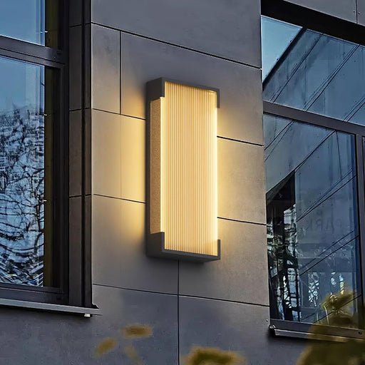 Rectangular Outdoor Wall Light-DWHOME