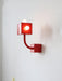 Red Cube Wall Lamp - Vakkerlight