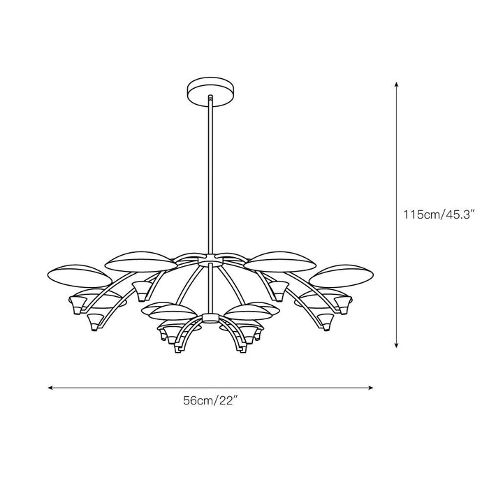 Redding Chandelier-DWHOME