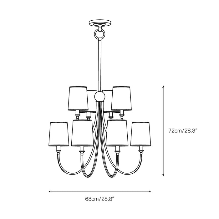 Reed Chandelier-DWHOME