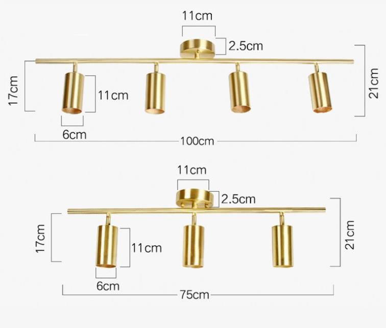 Reeford Modern Minimalist Adjustable Ceiling Light / Wall Light / Track Light - DWHOME