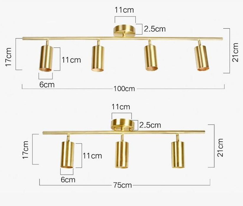 Reeford Modern Minimalist Adjustable Ceiling Light / Wall Light / Track Light-DWHOME