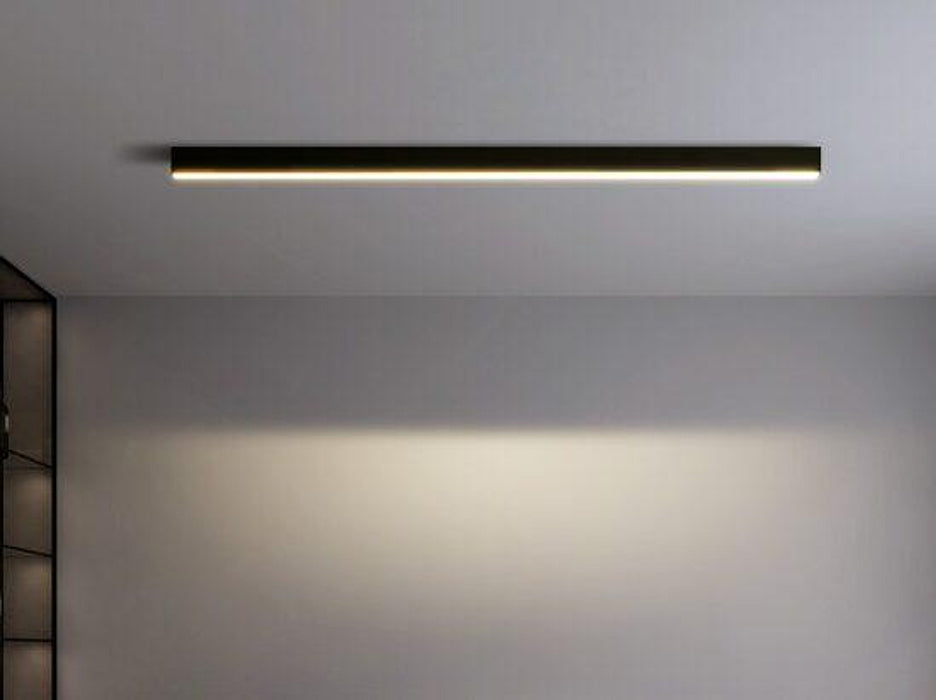 Reetahnna Slim Rectangular Linear Ceiling Lamp-DWHOME