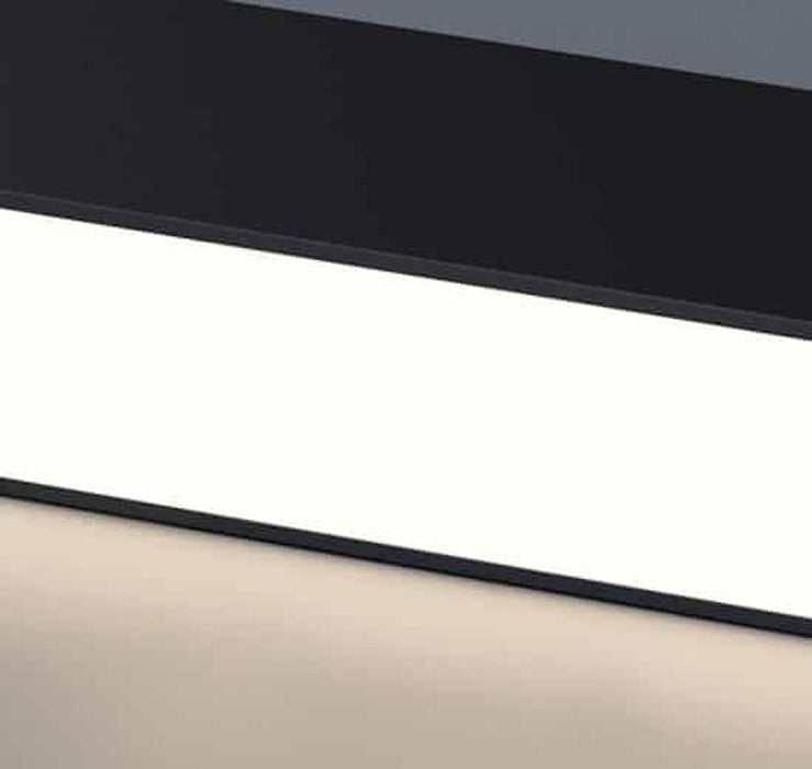 Reetahnna Slim Rectangular Linear Ceiling Lamp-DWHOME
