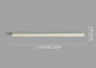 Reetahnna Slim Rectangular Linear Ceiling Lamp - DWHOME