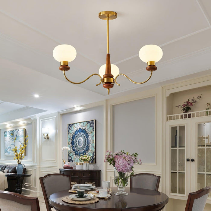 Regency Globe Chandelier-DWHOME