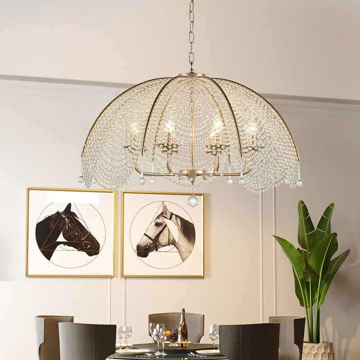 Regency Style Beads Chandelier-DWHOME