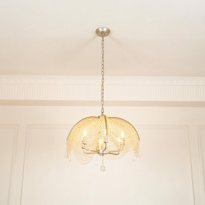 Regency Style Beads Chandelier-DWHOME
