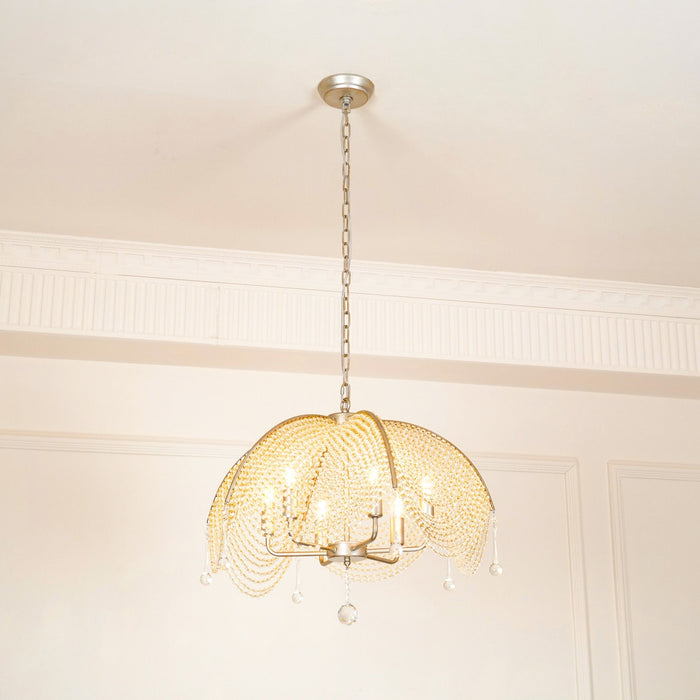 Regency Style Beads Chandelier-DWHOME