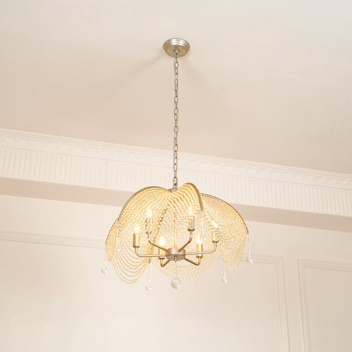 Regency Style Beads Chandelier-DWHOME