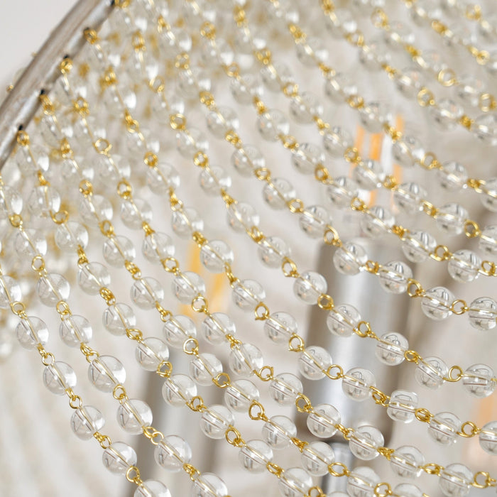 Regency Style Beads Chandelier-DWHOME