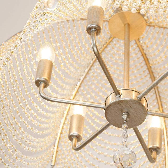 Regency Style Beads Chandelier-DWHOME