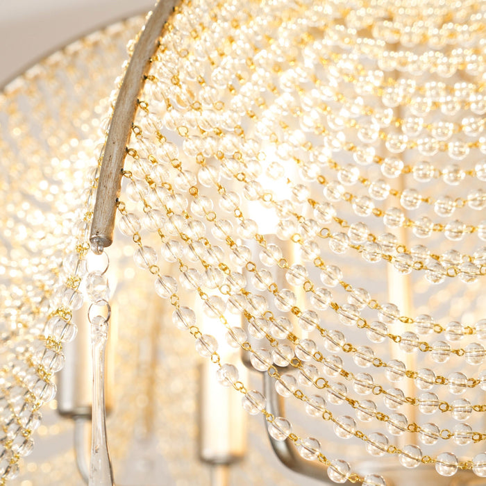 Regency Style Beads Chandelier-DWHOME