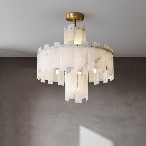 Regina Alabaster Chandelier-DWHOME